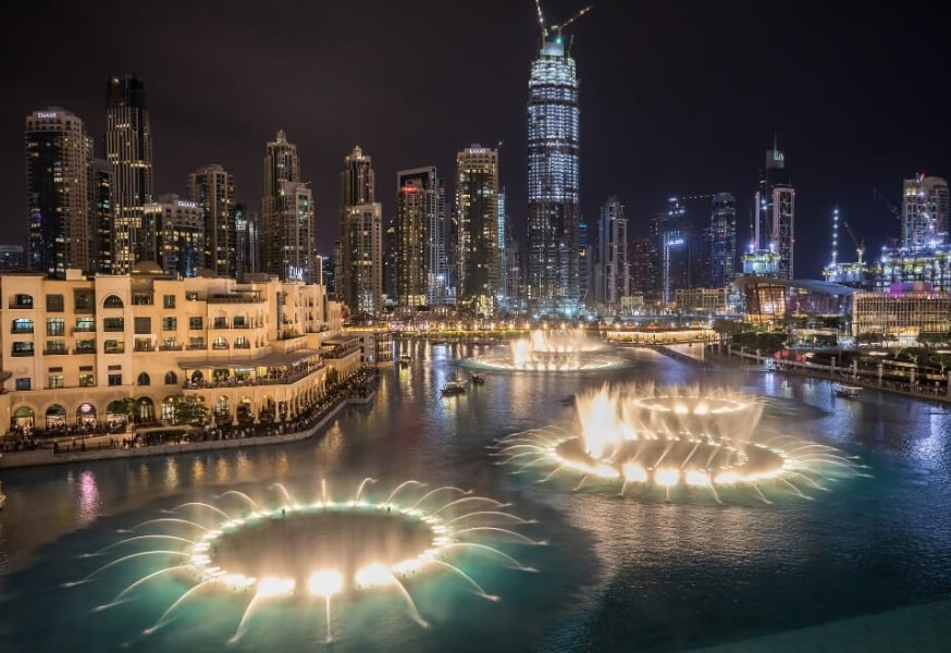iv.	Dubai Fountain
