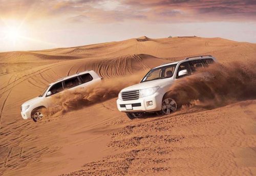 Dune Bashing at Aveer Desert
