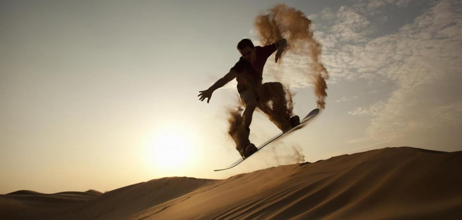 Best Places In The UAE To Go Sandboarding