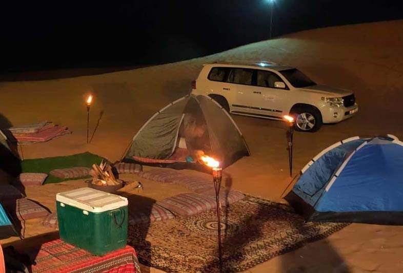 Overnight Stay At Desert Safari Camps