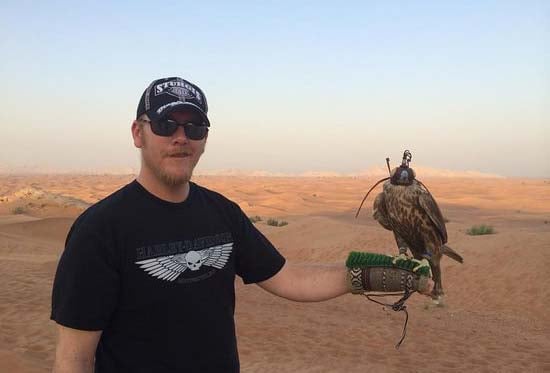 iv.	Photo With A Falcon