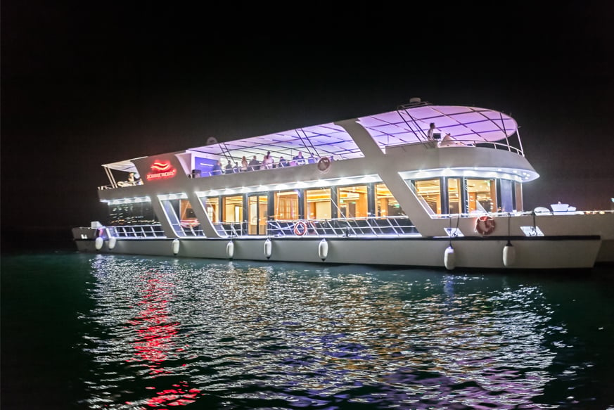 19.	 Luxury Dinner at Dubai Cruise