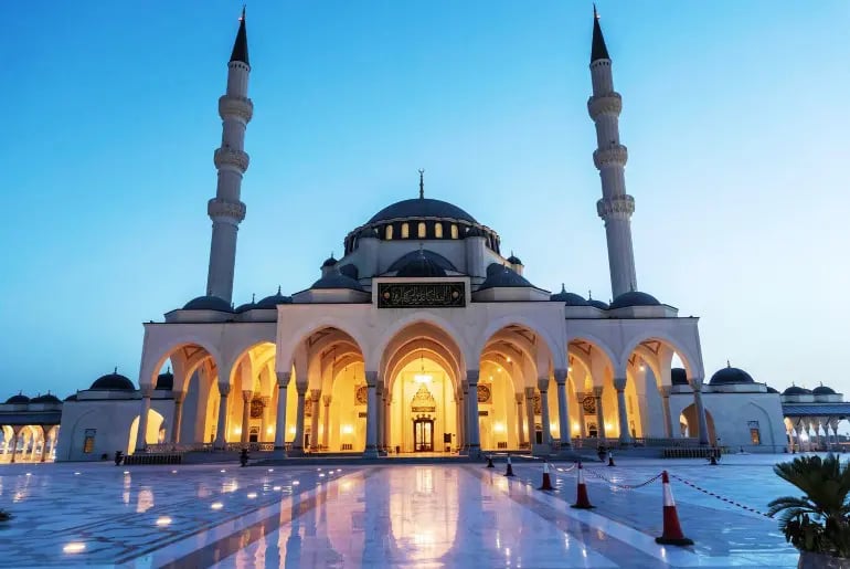 Sharjah’s Beautiful Mosque