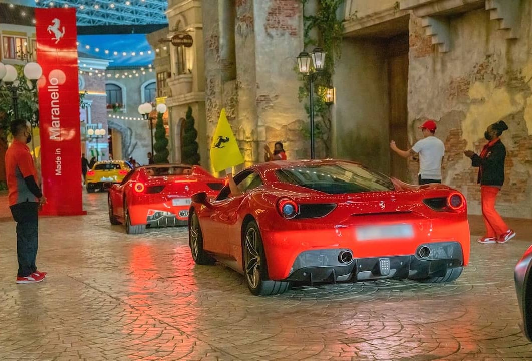 Get Ready to Rock in the Ferrari World on a Sparkling Ferrari