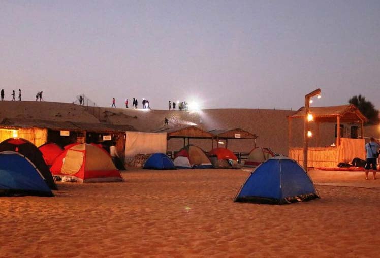 Overnight Stay At Desert Safari Camps