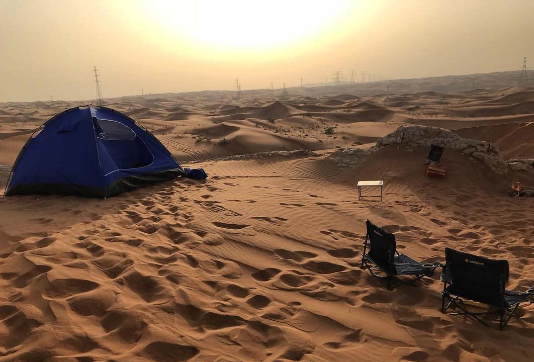 Tips For Desert Setting up camp In The UAE