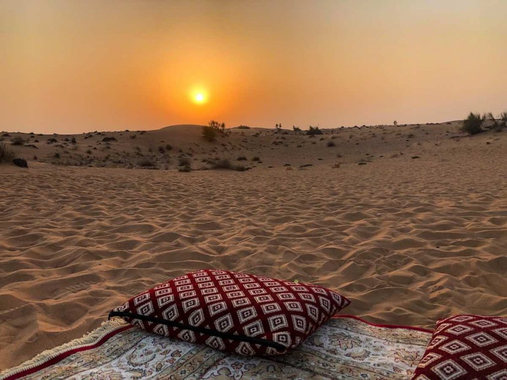Sunset Photoshoot At Desert Safari Dubai