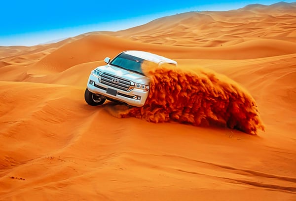 Dune Bashing at Lahbab Desert 