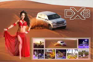 Red Dune Desert Safari Dubai, Sand Boarding, Camel Riding, Premium BBQ Dinner Buffet