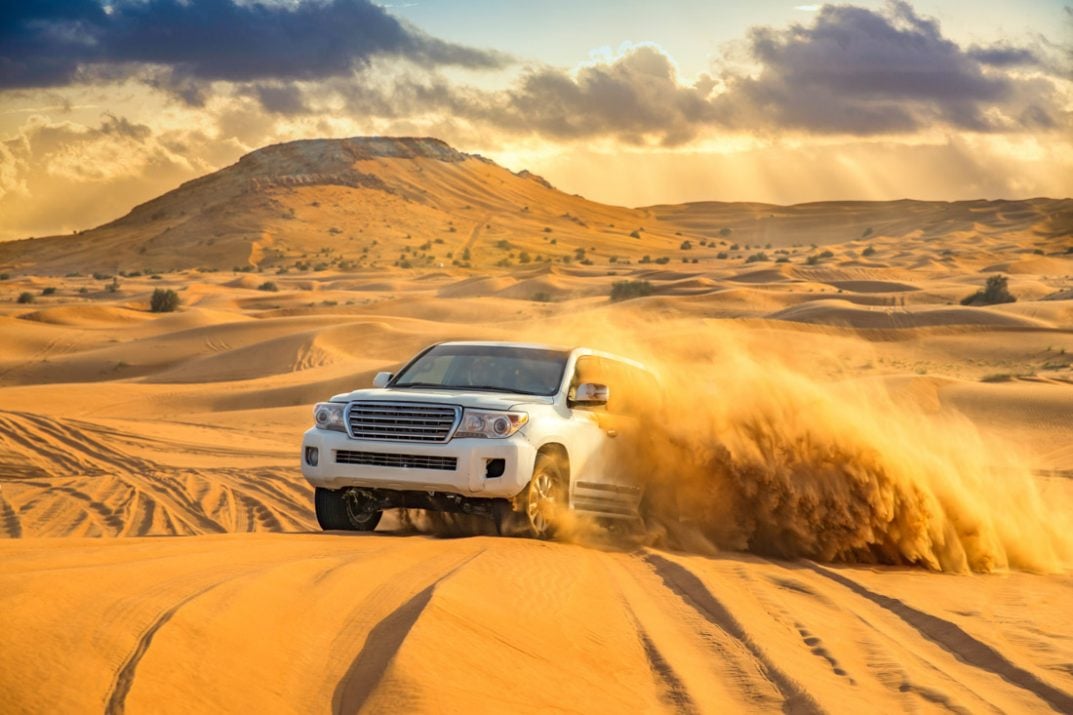 Astonishing Dune Bashing At Dubai