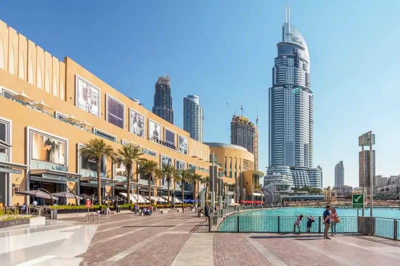 Dubai Shopping Center Opening times