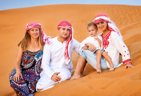 Dressing in Arabic Attire