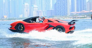Red Lamborghini