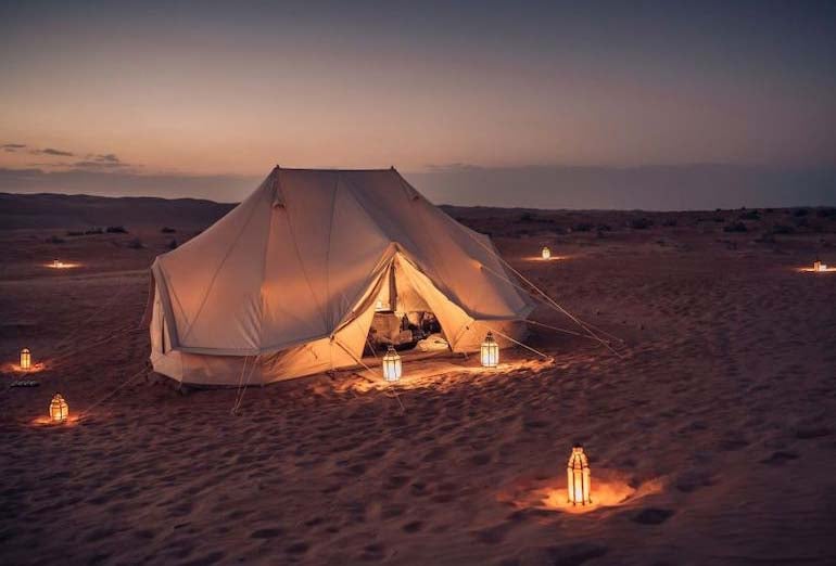Private Tents