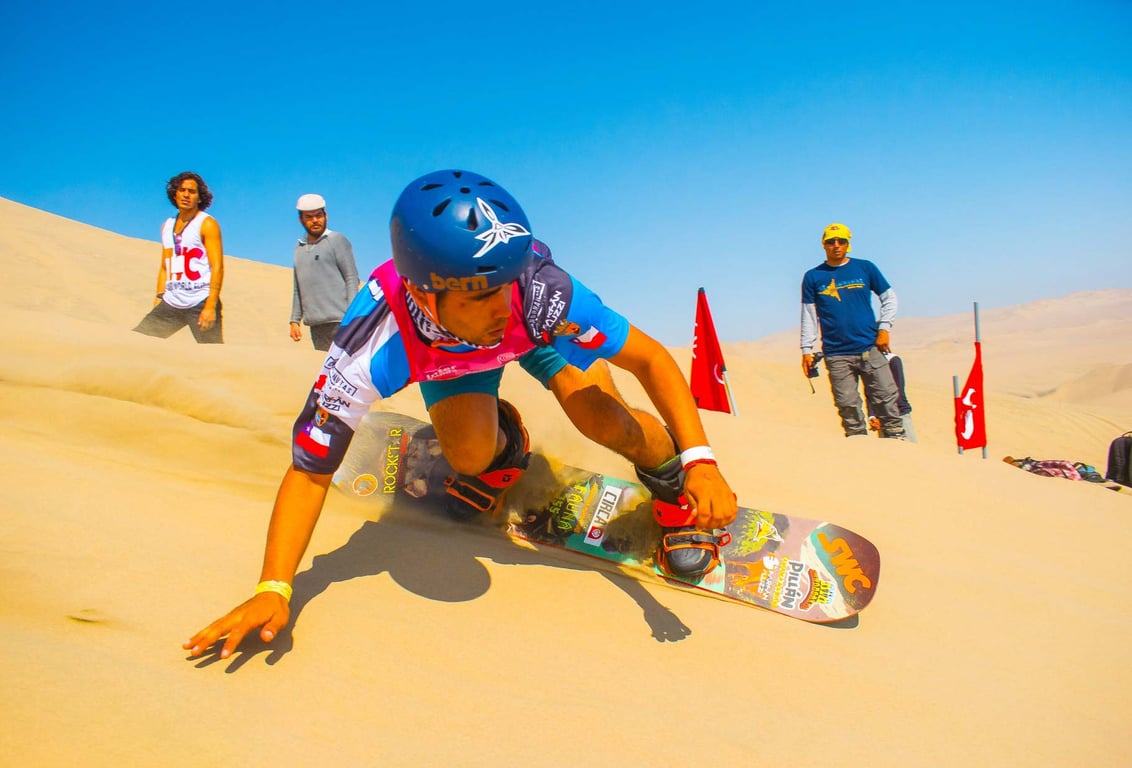 Sandboarding And Camel Ride In Safari At Dubai