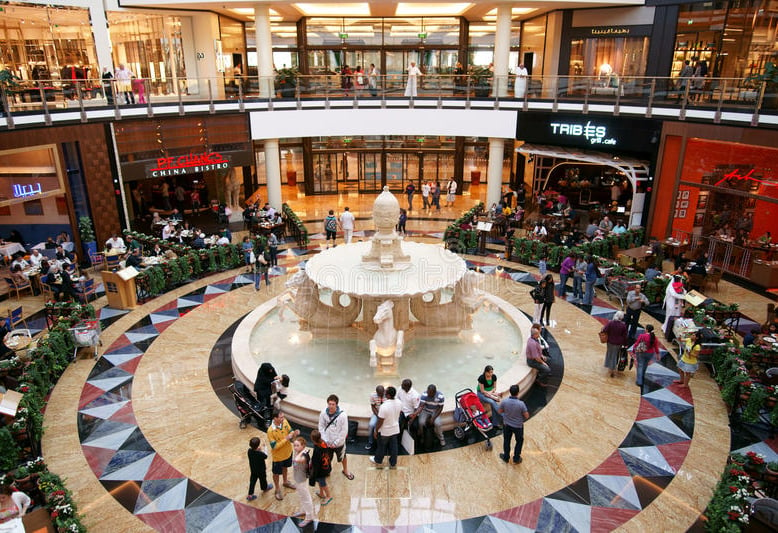 One Of A Prime Ten Malls In Dubai