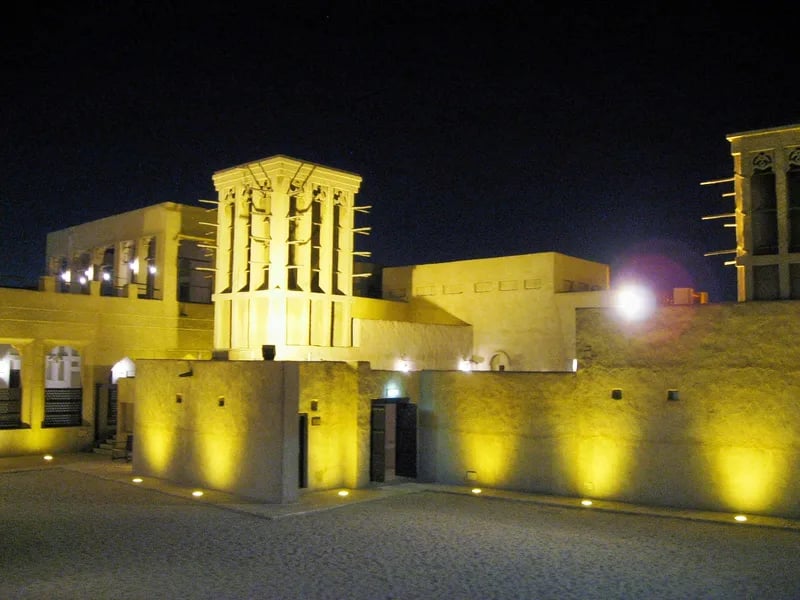 What are the Active days and timings of Saeed Al Maktoum House?