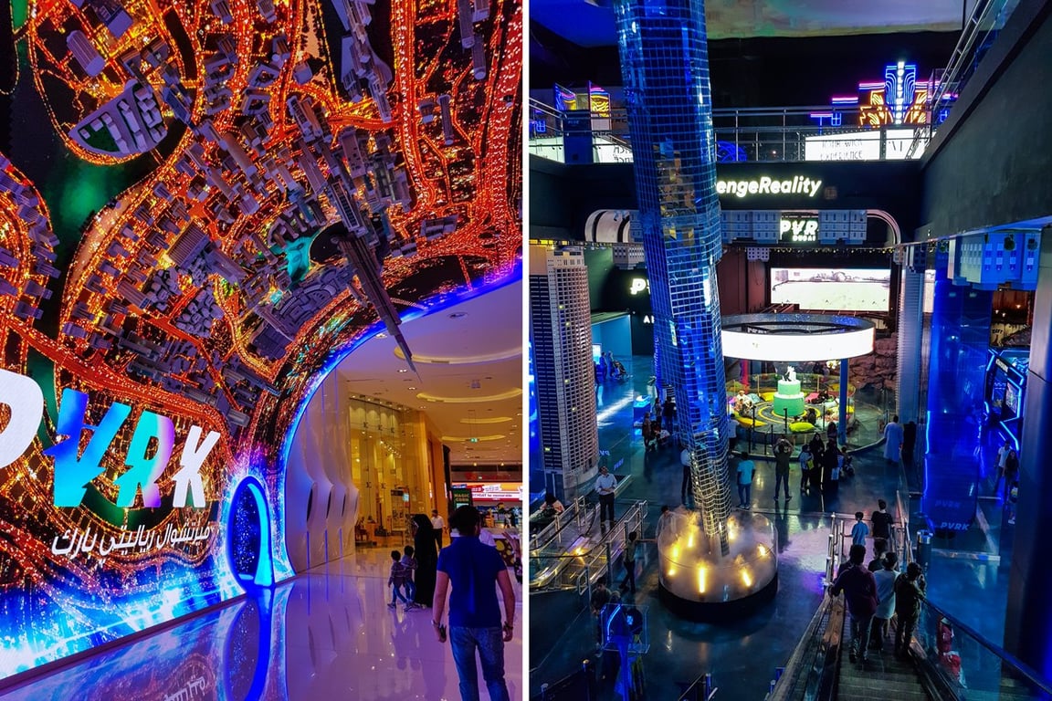 Amazing VR Park At Dubai Mall