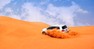 4 Hours Private Desert Safari with Dune Bashing & Sand Boarding