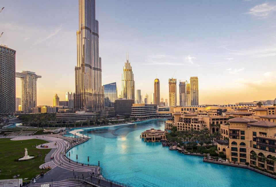 Stunning Views Of Burj Khalifa In Dubai