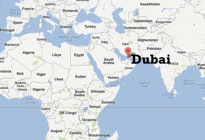 Where Is Dubai Located On The Globe?