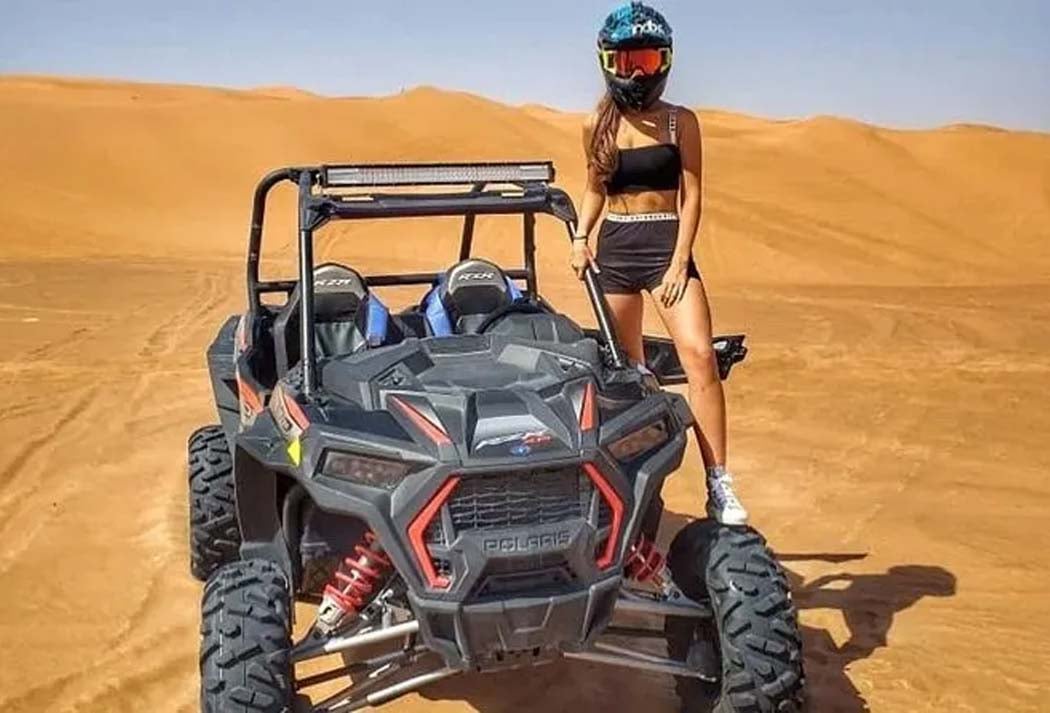 Open Desert Single Set Hill Buggy for 60 minutes (Cost = 750 AED) At Dubai