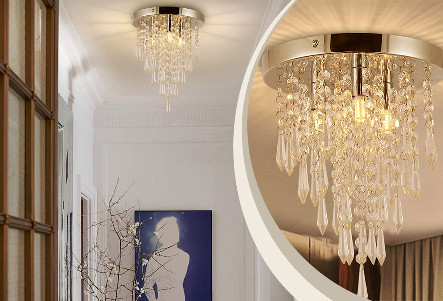 The Crystal Light Fixture