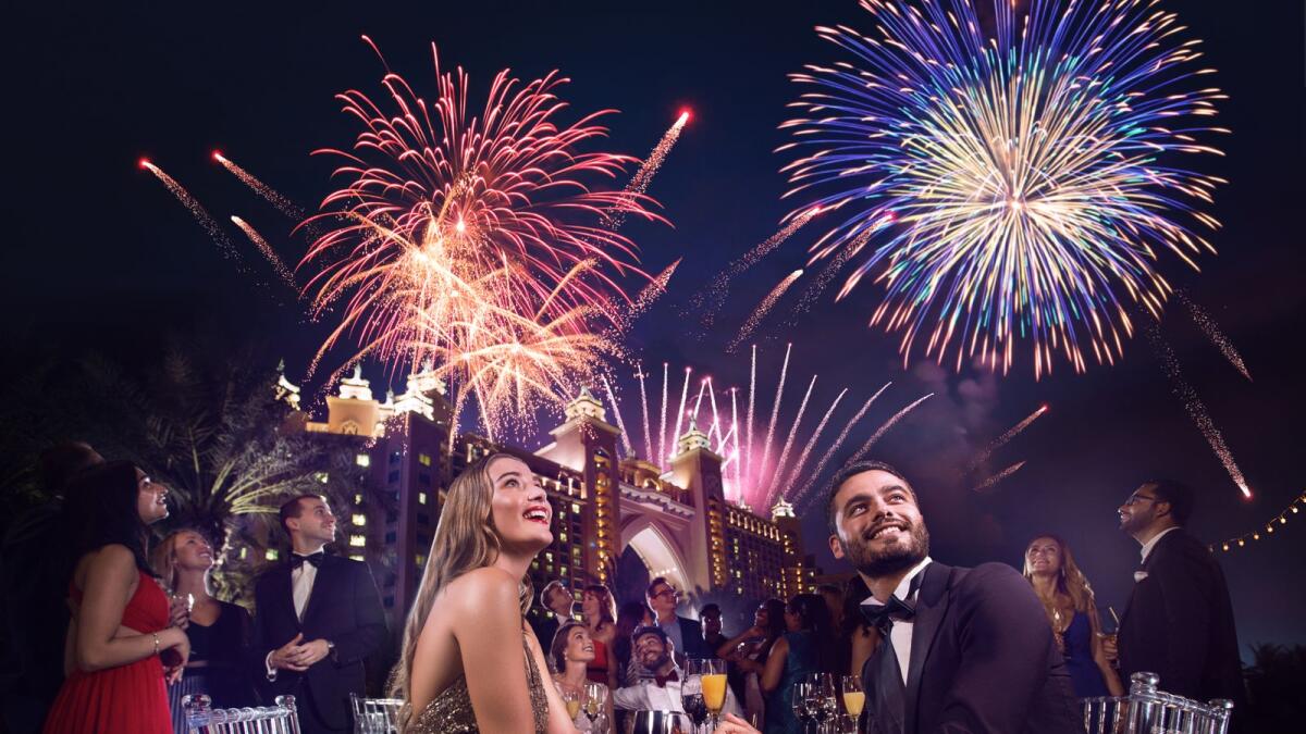 Live Entertainment At New Years Eve At Atlantis The Palm