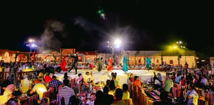 Premium Desert Safari with 4 Star Camp Premium BBQ Dinner Buffet