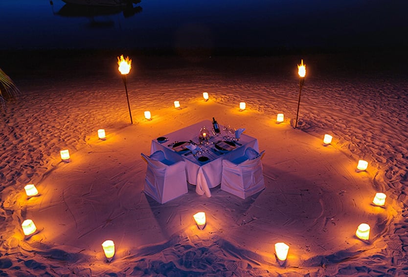 Romantic Dinner In The Desert