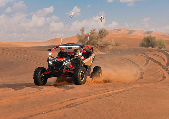 Thrilling Ride Of Dune Buggy