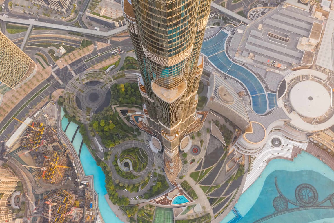 The Burj Was Constructed In The Form Of A Lily Flower