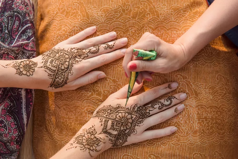 Absorb Nature And Enjoy Henna Painting