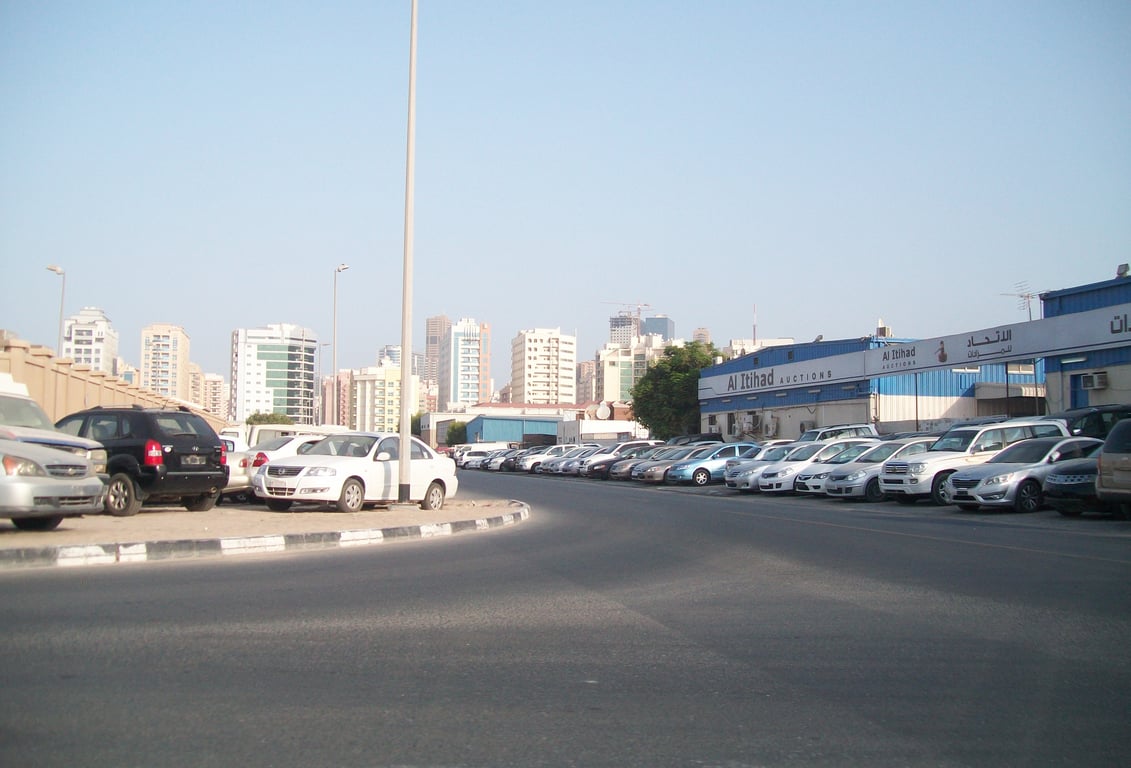 Vehicle And Parking Area In Al Qusais