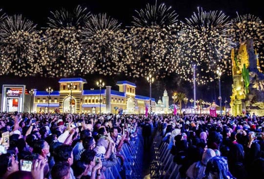 8.	Countdown To The New Year At The Global Village In Dubai