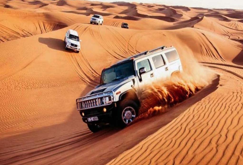 Enjoy Hummer Desert Safari Dubai
