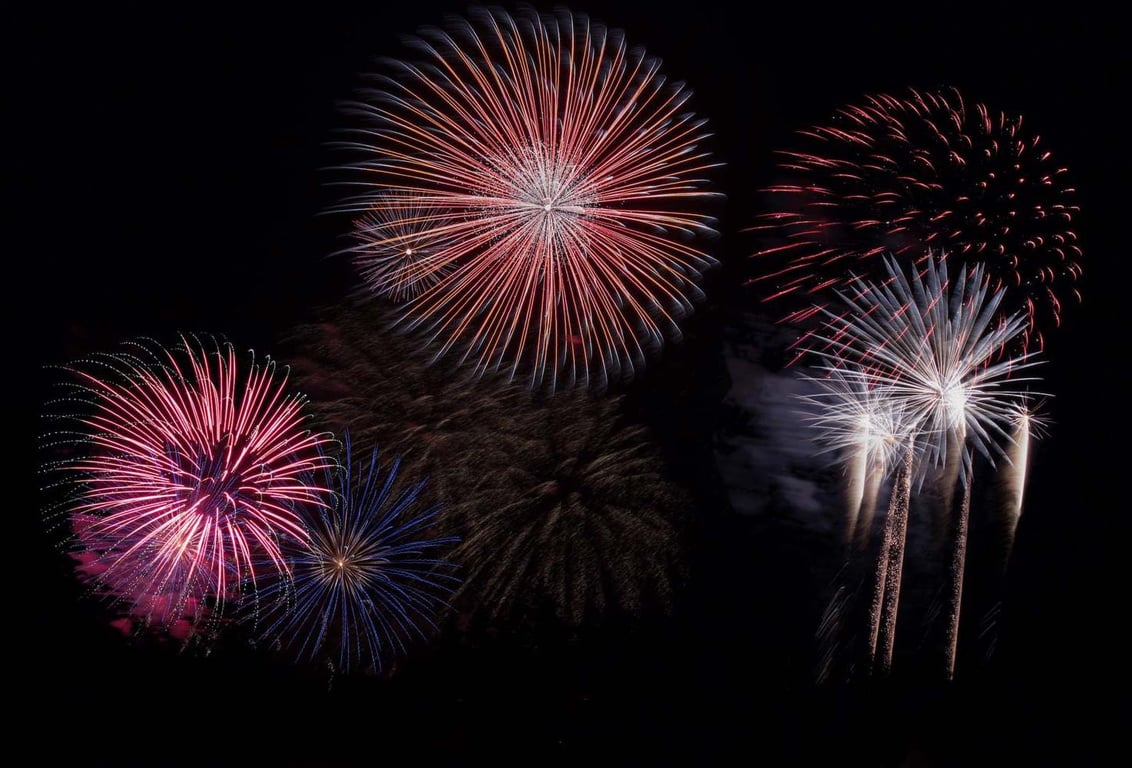 New year Aura  fireworks At Dubai
