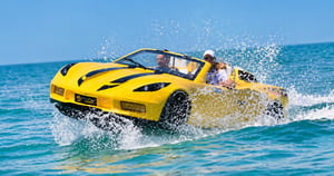 Yellow Jet Car