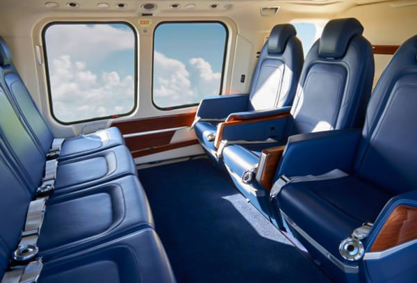 Comfortable Leather Passenger Seating Arrangement