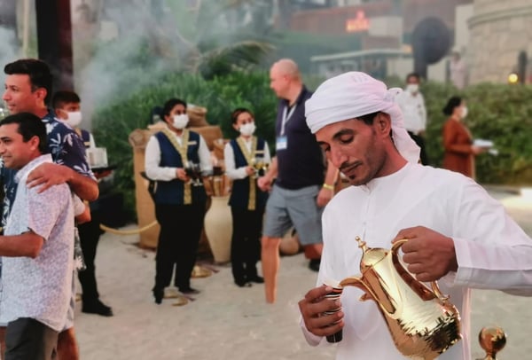 Arabic Coffee Welcome