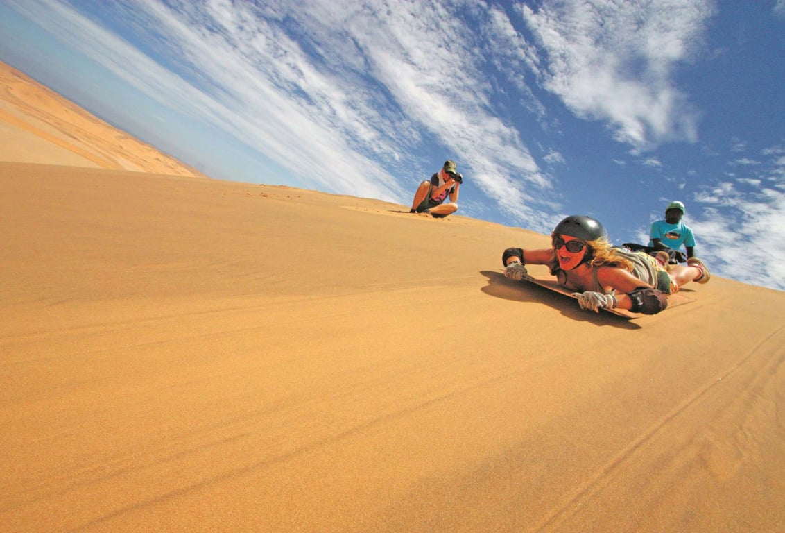 5.	Ski And Sandboard In The Dunes