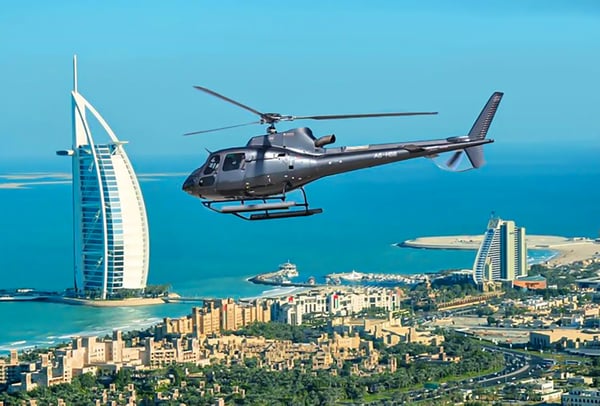 Panoramic Views of Dubai's Skyline