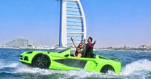Green Jet Car