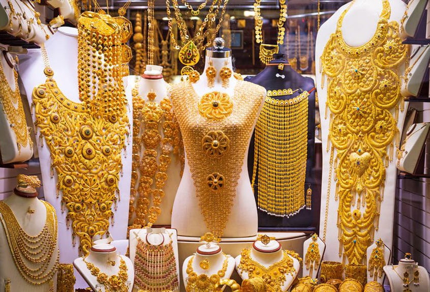 Stunning Gold Souk At Dubai