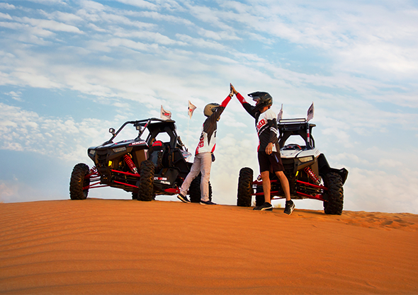 Thrilling Ride Of Dune Buggy