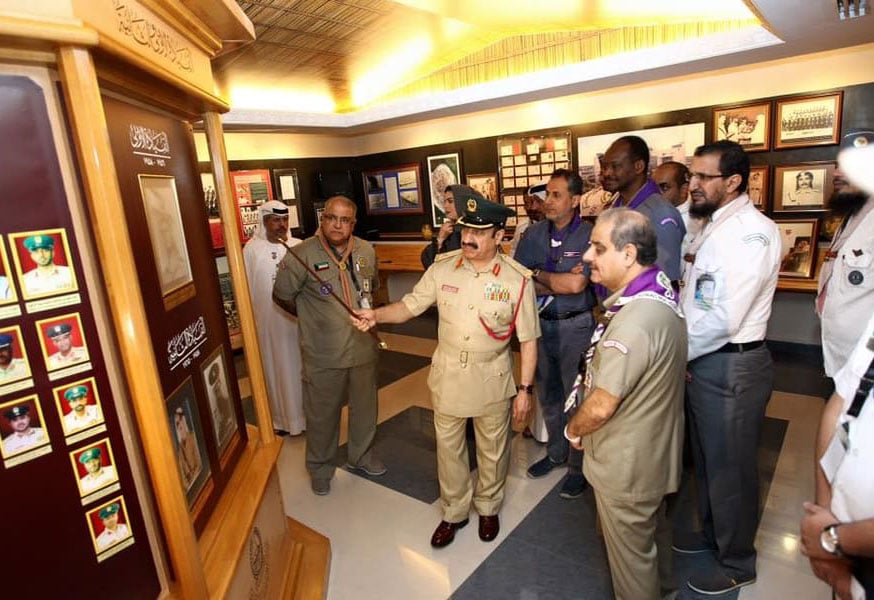The Dubai Police Museum Exhibits