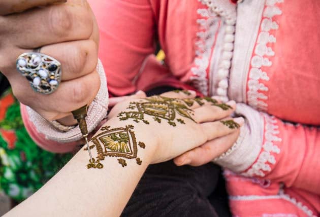 Henna Painting