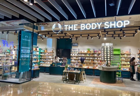 •	The Body Shop