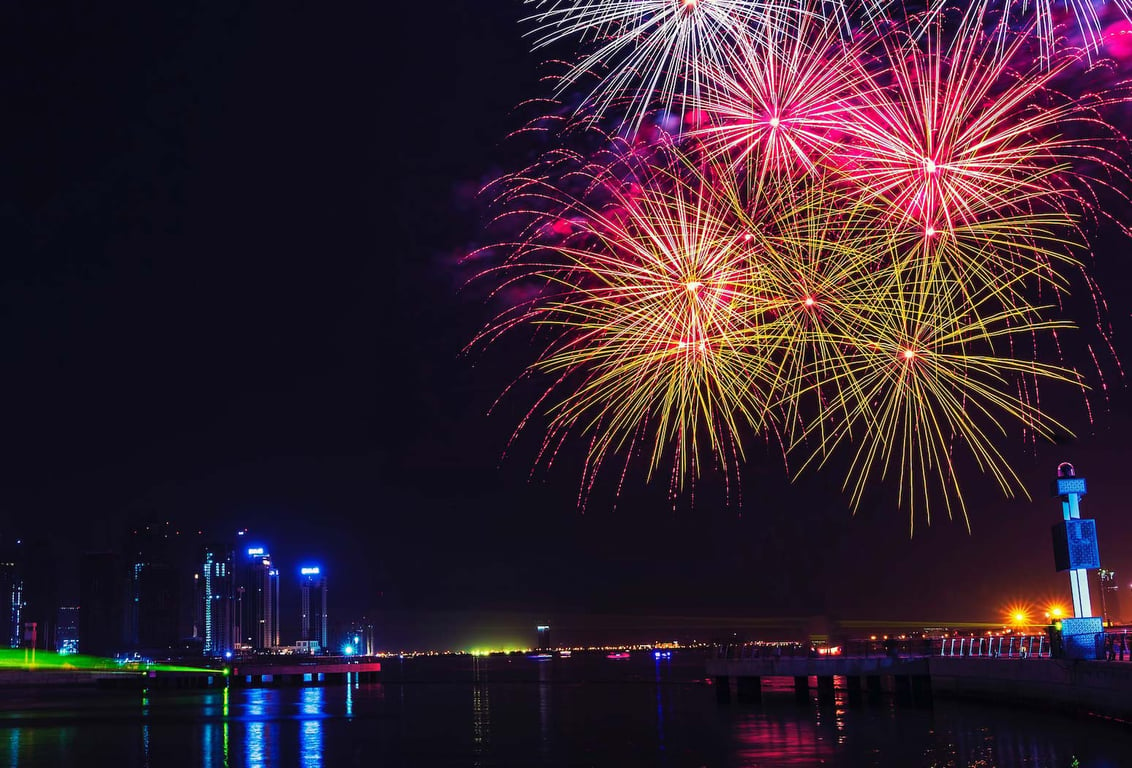 Black Palace Beach, The Best Location To View Firework