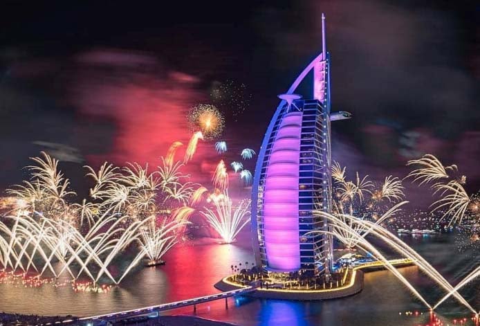 Dubai's Most Upscale New Year's Eve Celebration At The Burj Al Arab